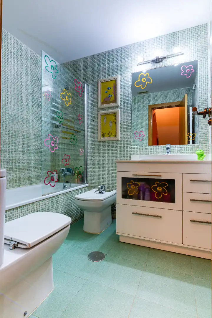 Baño de Casa adosada en venta en Navalcarnero con Calefacción, Jardín privado y Terraza