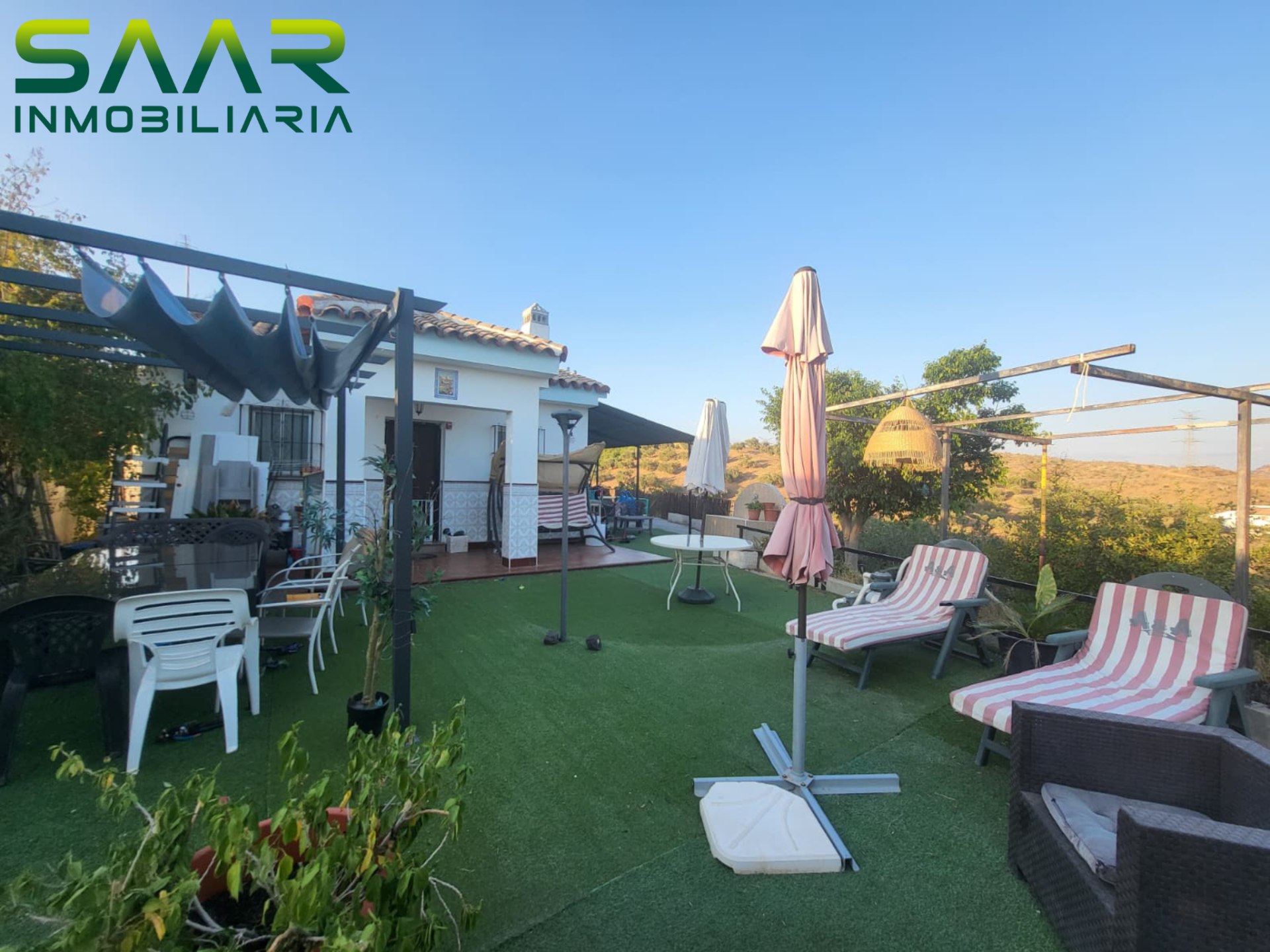 Jardí de Casa o xalet en venda en Málaga Capital