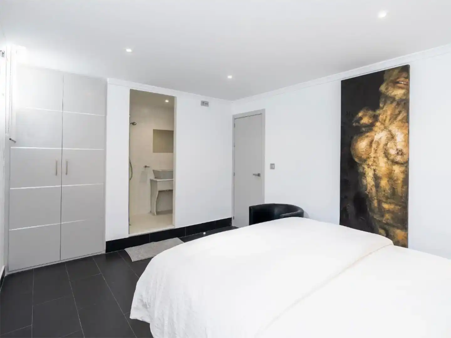 Bedroom of Flat for rent in Nueva Andalucía