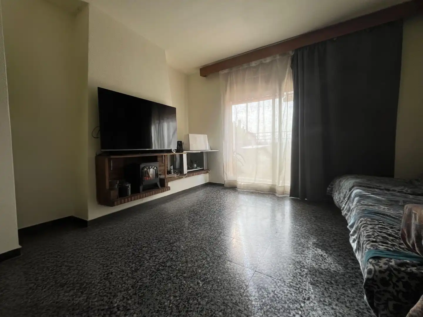 Sala d'estar de Àtic en venda en Centre