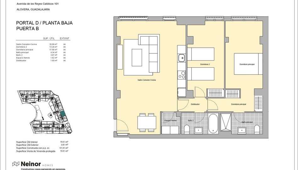 Foto 1 de Pis en venda a Avenida Camino las Fuentes, Alovera, Guadalajara