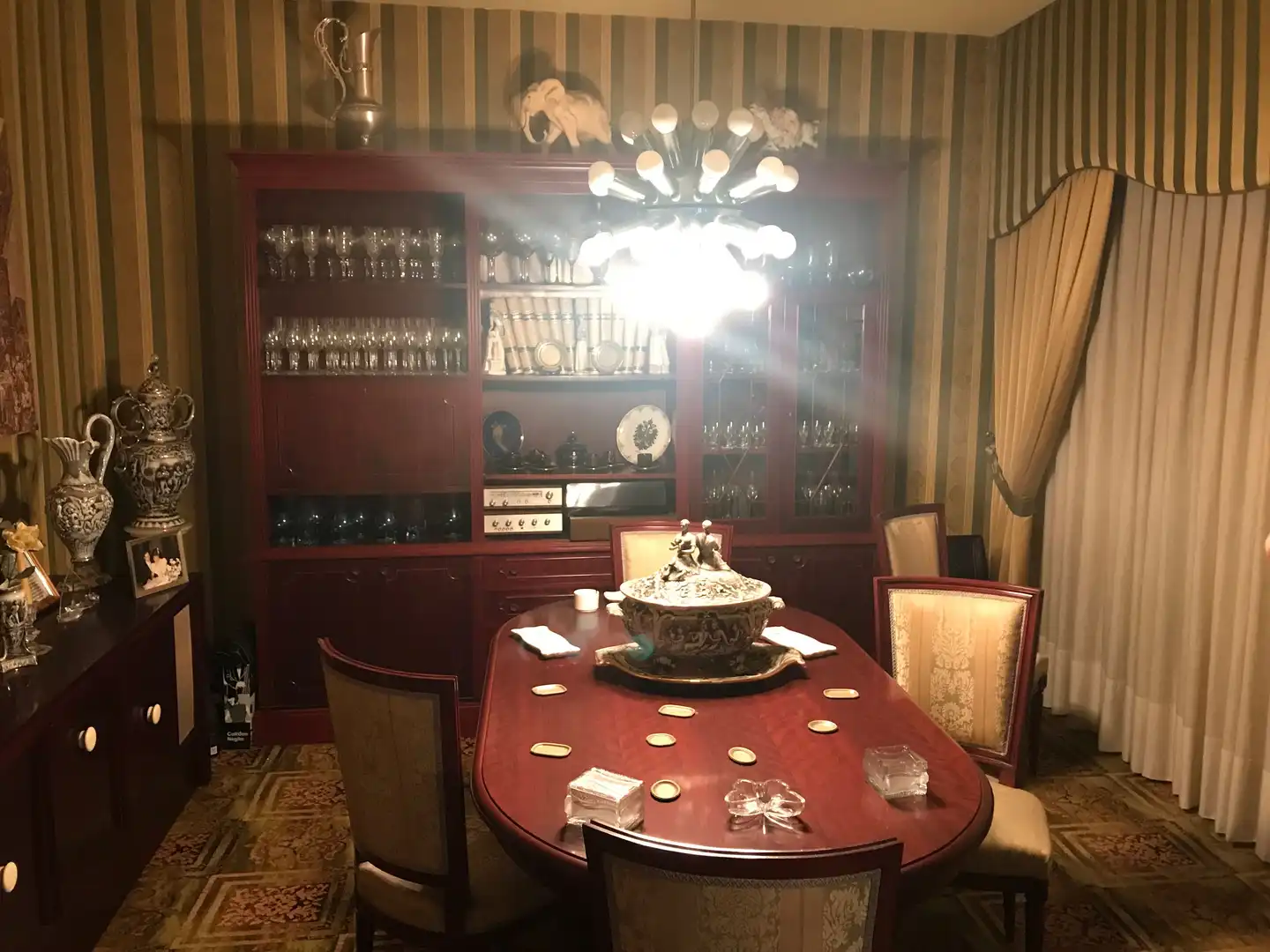 Dining room of Houses for sale in Pontevedra Capital   with Private garden, Terrace and Swimming Pool