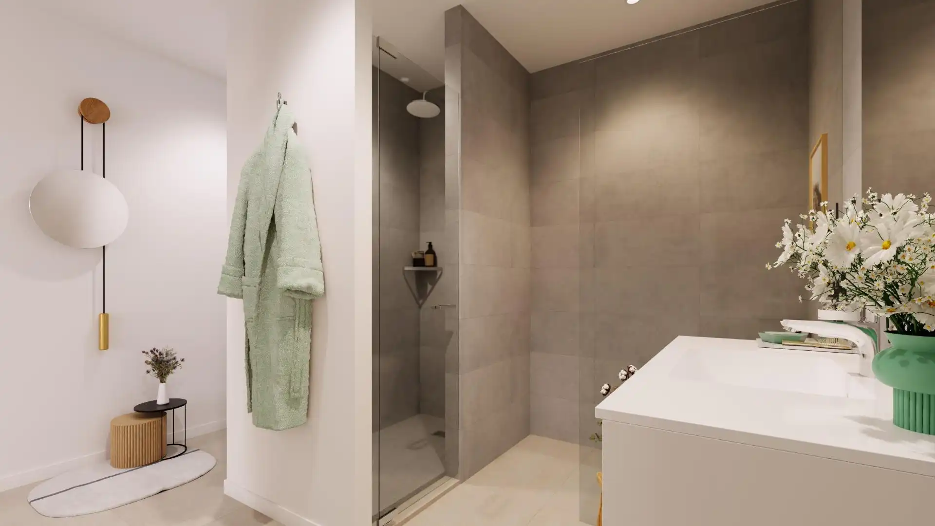 Baño de Apartamento en venta en La Alcaidesa con Terraza