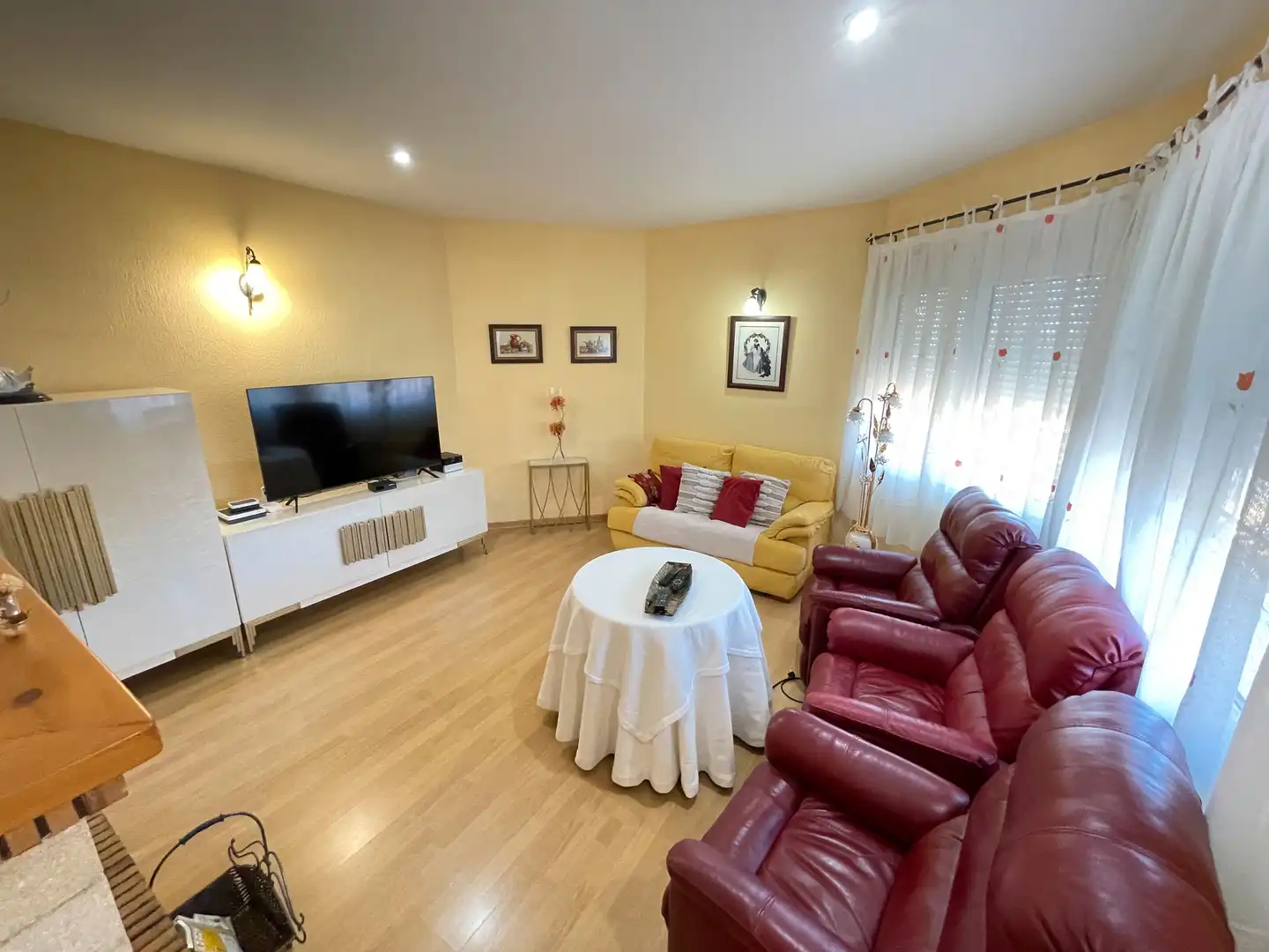 Living room of Houses for sale in Almería  with Air Conditioner, Heating and Private garden