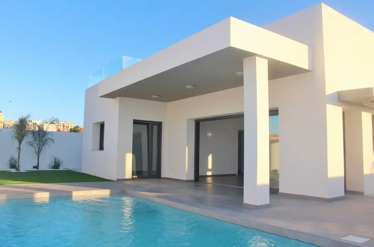 Piscina de Casa o xalet en venda en Rojales amb Jardí privat, Terrassa i Piscina