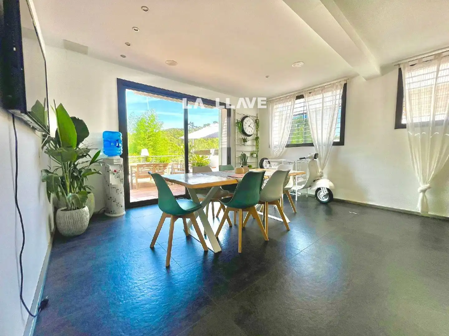 Comedor de Casa o chalet en venta en Blanes con Aire acondicionado, Calefacción y Jardín privado