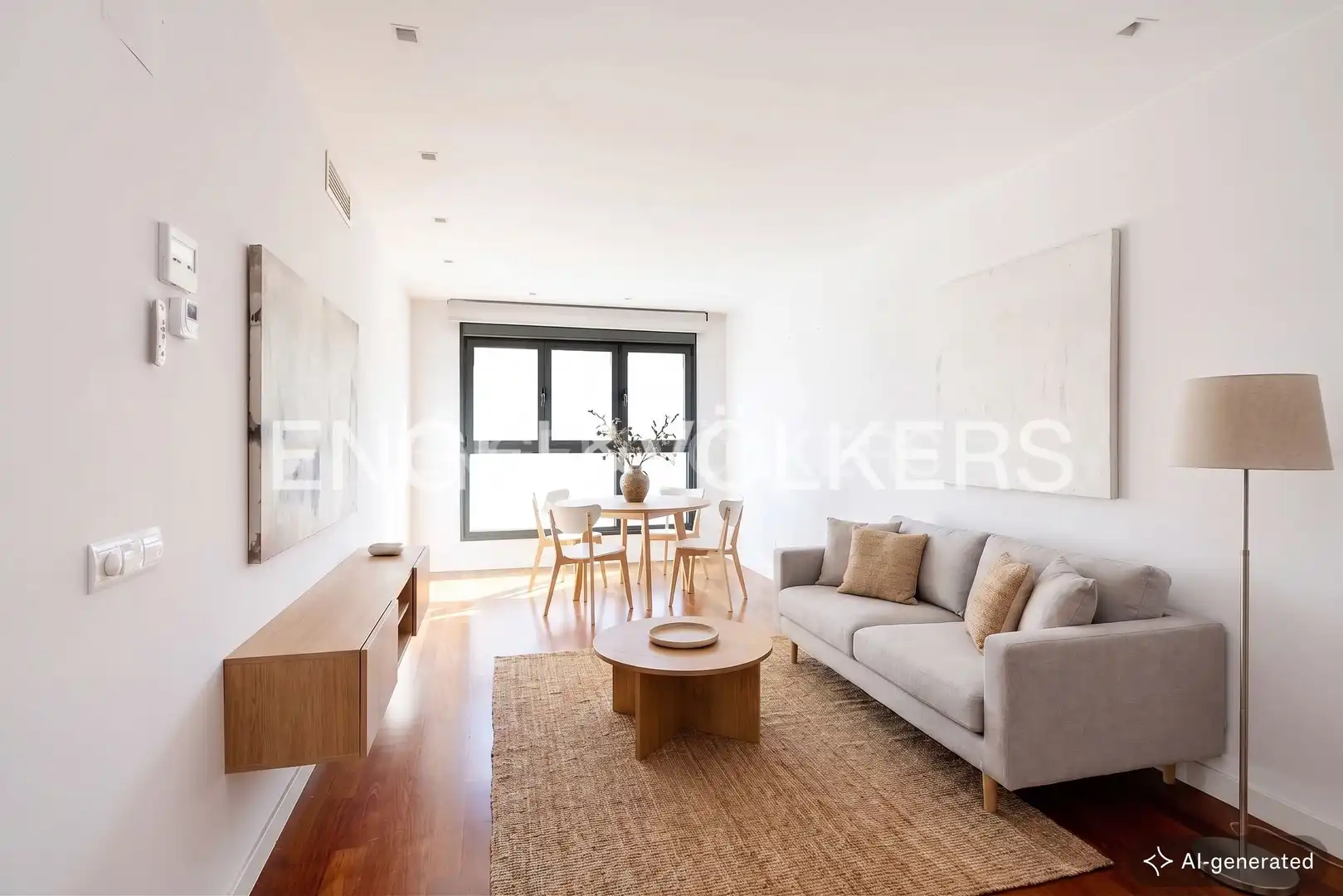 Sala de estar de Piso en venta en Madrid con Aire acondicionado, Calefacción y Jardín privado