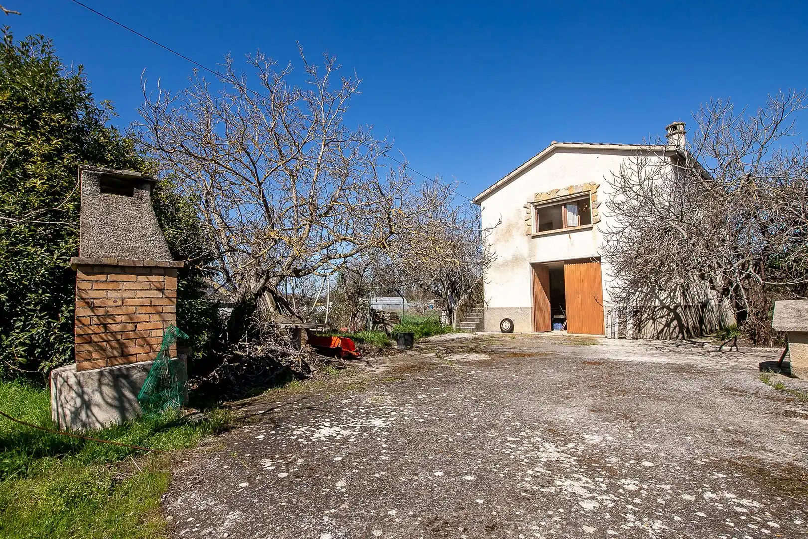 Vista exterior de Finca rústica en venda en Mendigorria amb Calefacció, Traster i Piscina