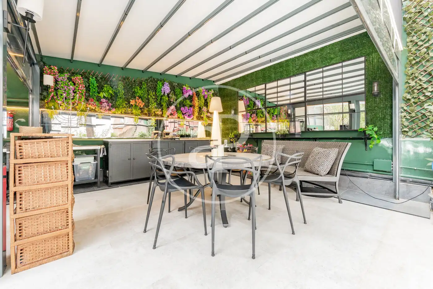 Terrasse von Haus oder Chalet zum Verkauf in Madrid mit Klimaanlage, Heizung und Privatgarten