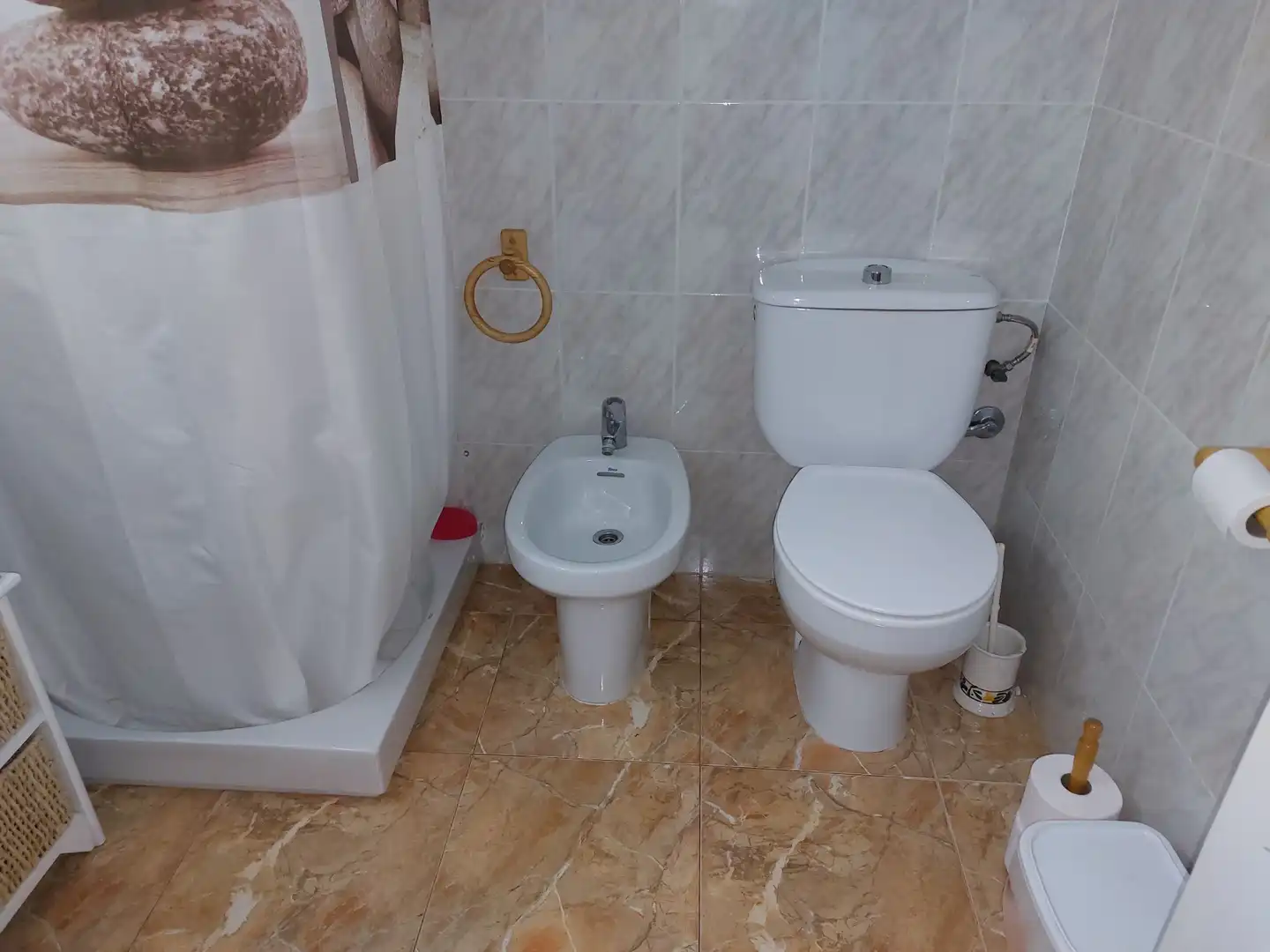 Badezimmer von Wohnungen zum Verkauf in Nules mit Heizung, Terrasse und Abstellraum
