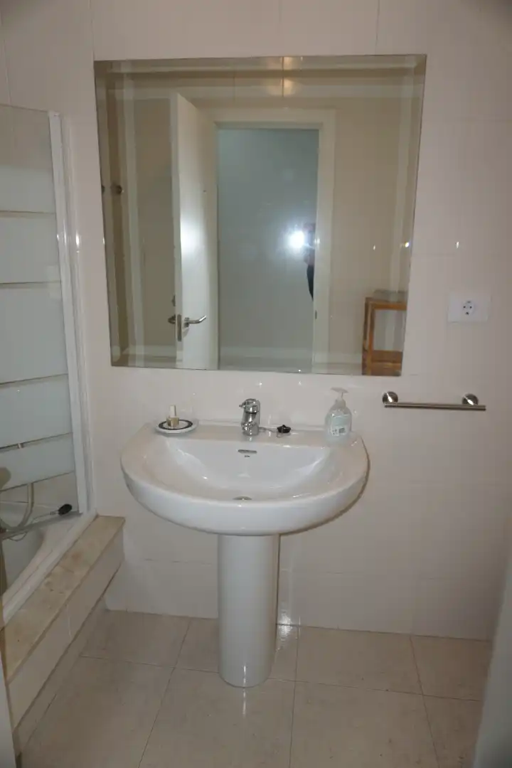 Bathroom of Flat for sale in Melide  with Heating, Terrace and Balcony