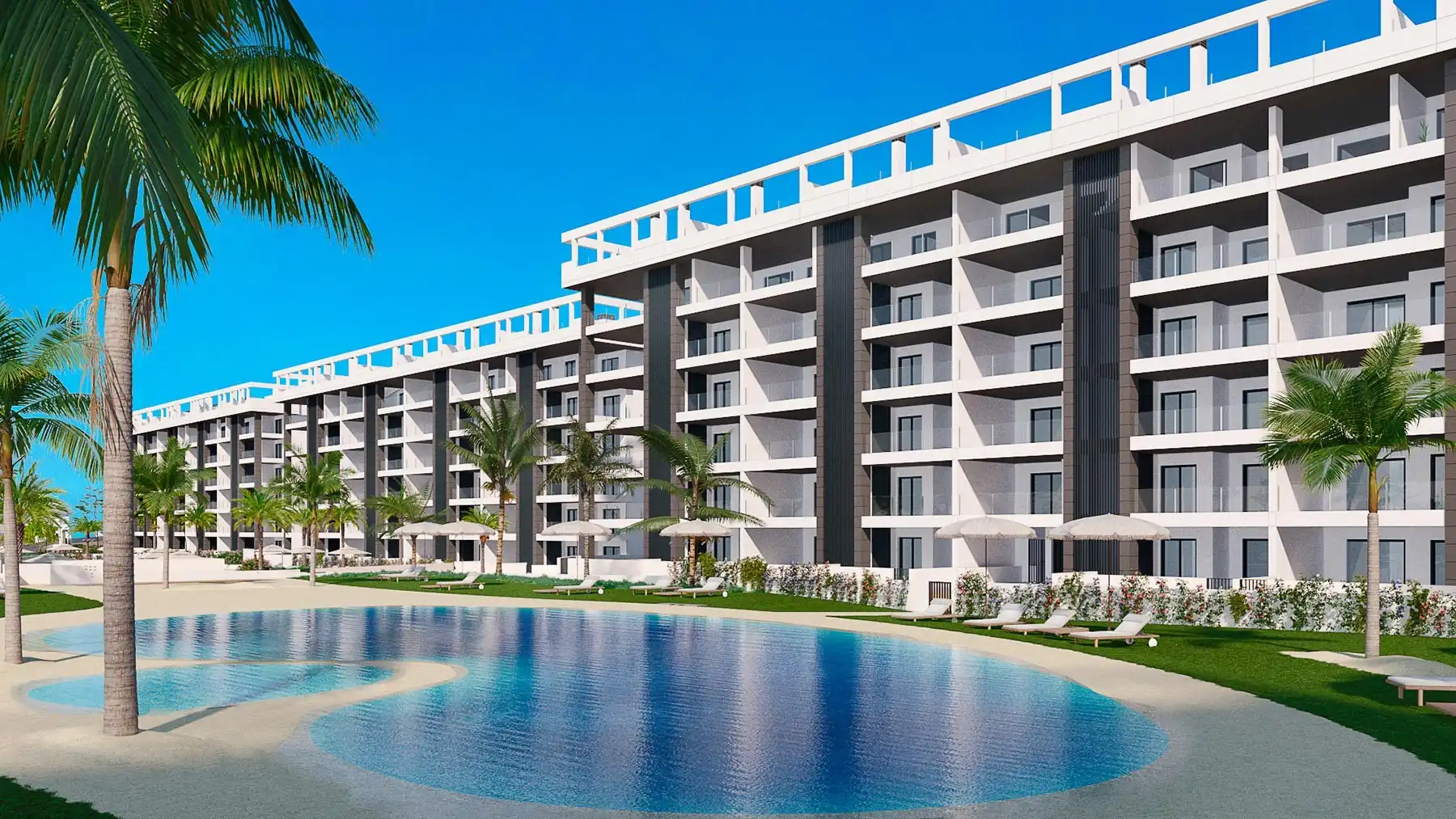 Penthouse with pool for sale in Nueva Torrevieja - Aguas Nuevas, imagen 2