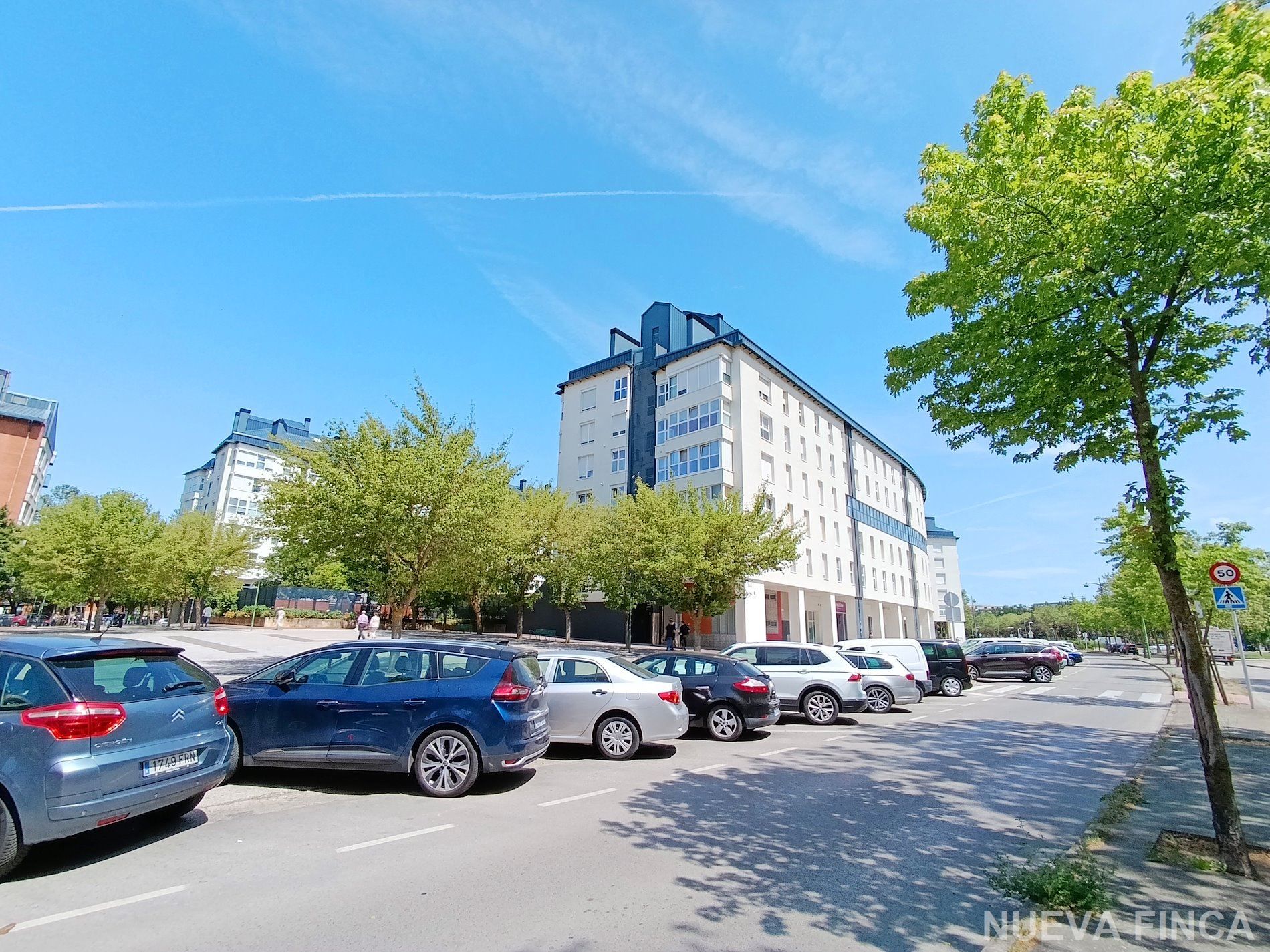 Exterior view of Flat for sale in Burgos Capital  with Heating, Parquet flooring and Terrace