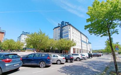 Exterior view of Flat for sale in Burgos Capital  with Heating, Parquet flooring and Terrace