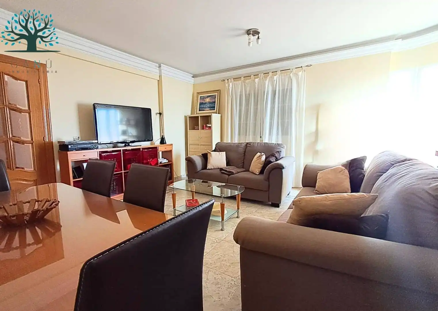 Sala d'estar de Dúplex en venda en Mazarrón amb Aire condicionat, Calefacció i Terrassa