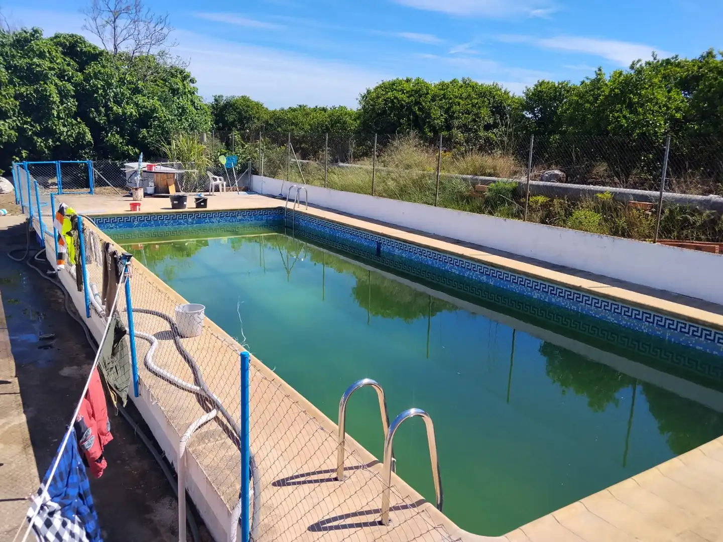 Piscina de Casa o chalet en venta en Massalavés con Aire acondicionado, Jardín privado y Terraza