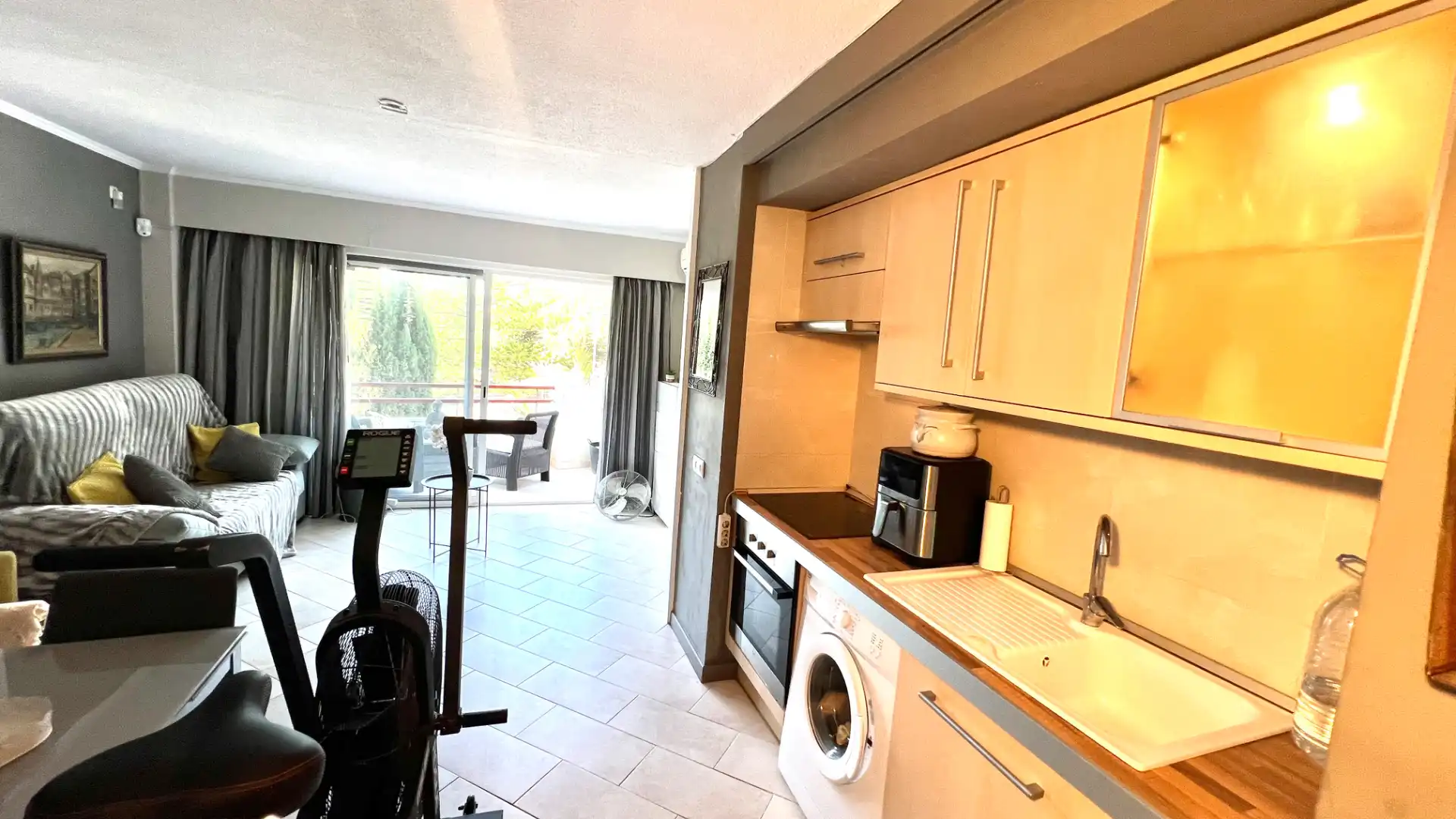 Cocina de Estudio en venta en Alcúdia con Aire acondicionado, Terraza y Trastero