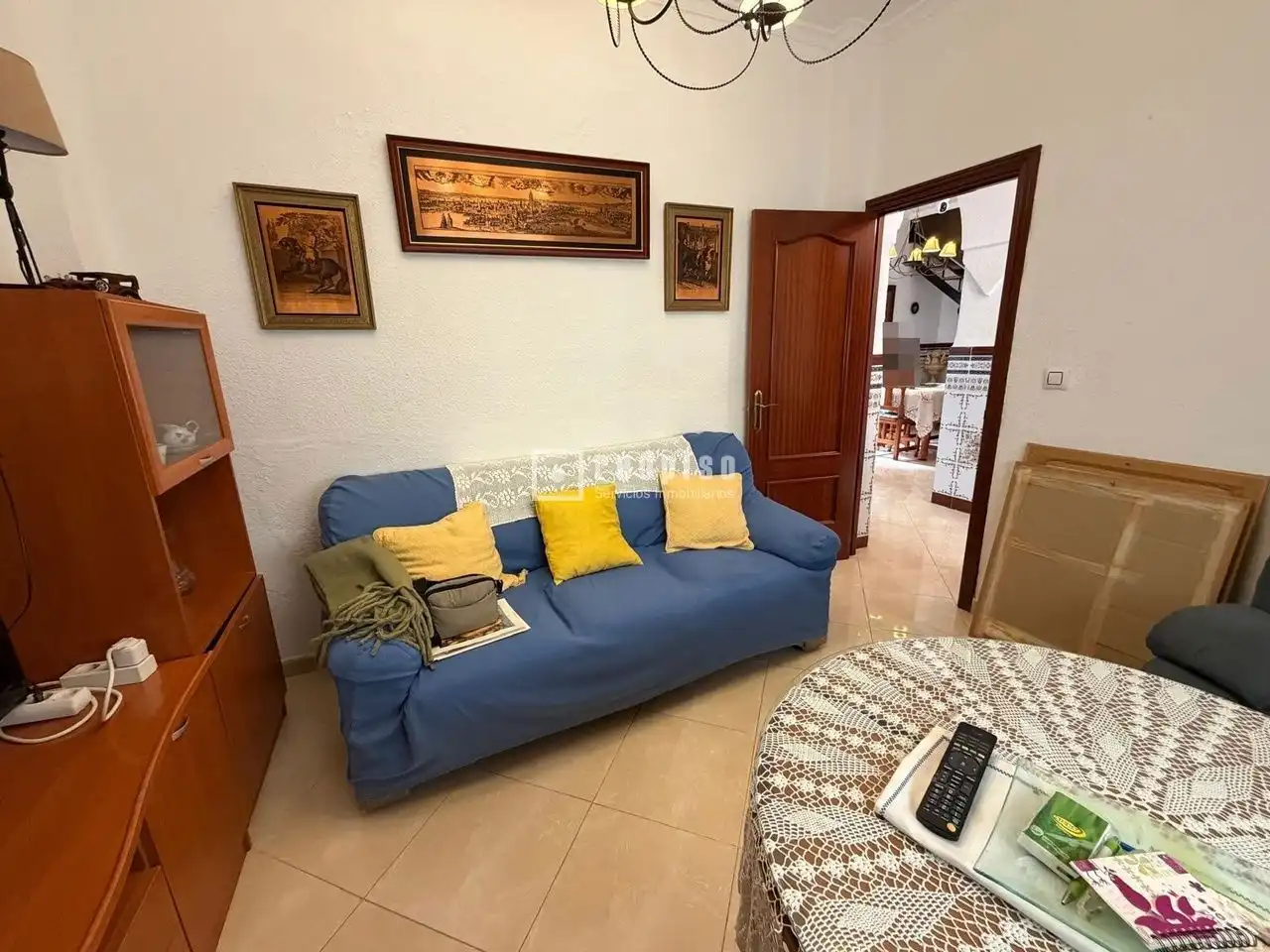 Sala d'estar de Casa o xalet en venda en Málaga amb Terrassa