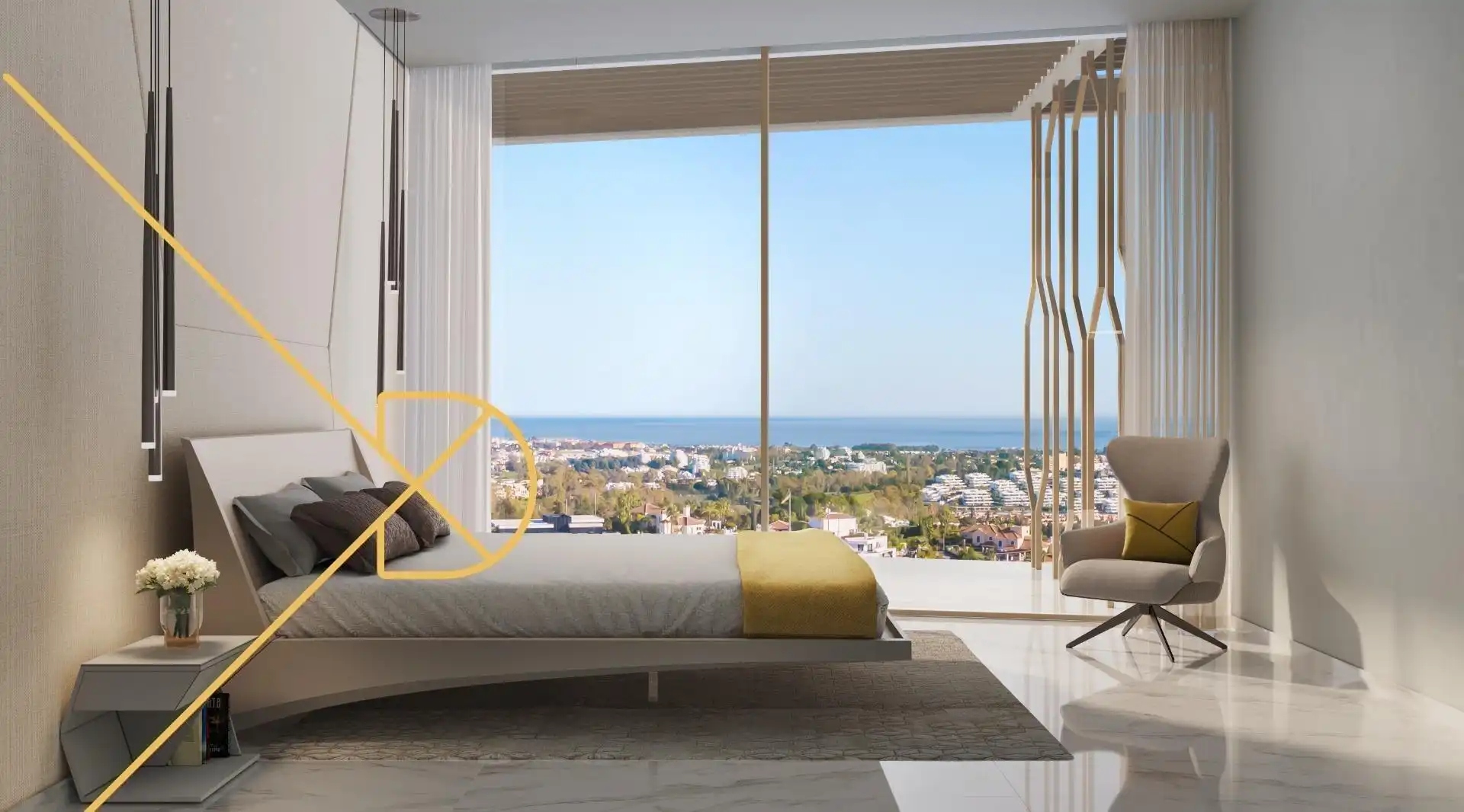 Bedroom of Houses for sale in Benahavís  with Air Conditioner, Heating and Private garden