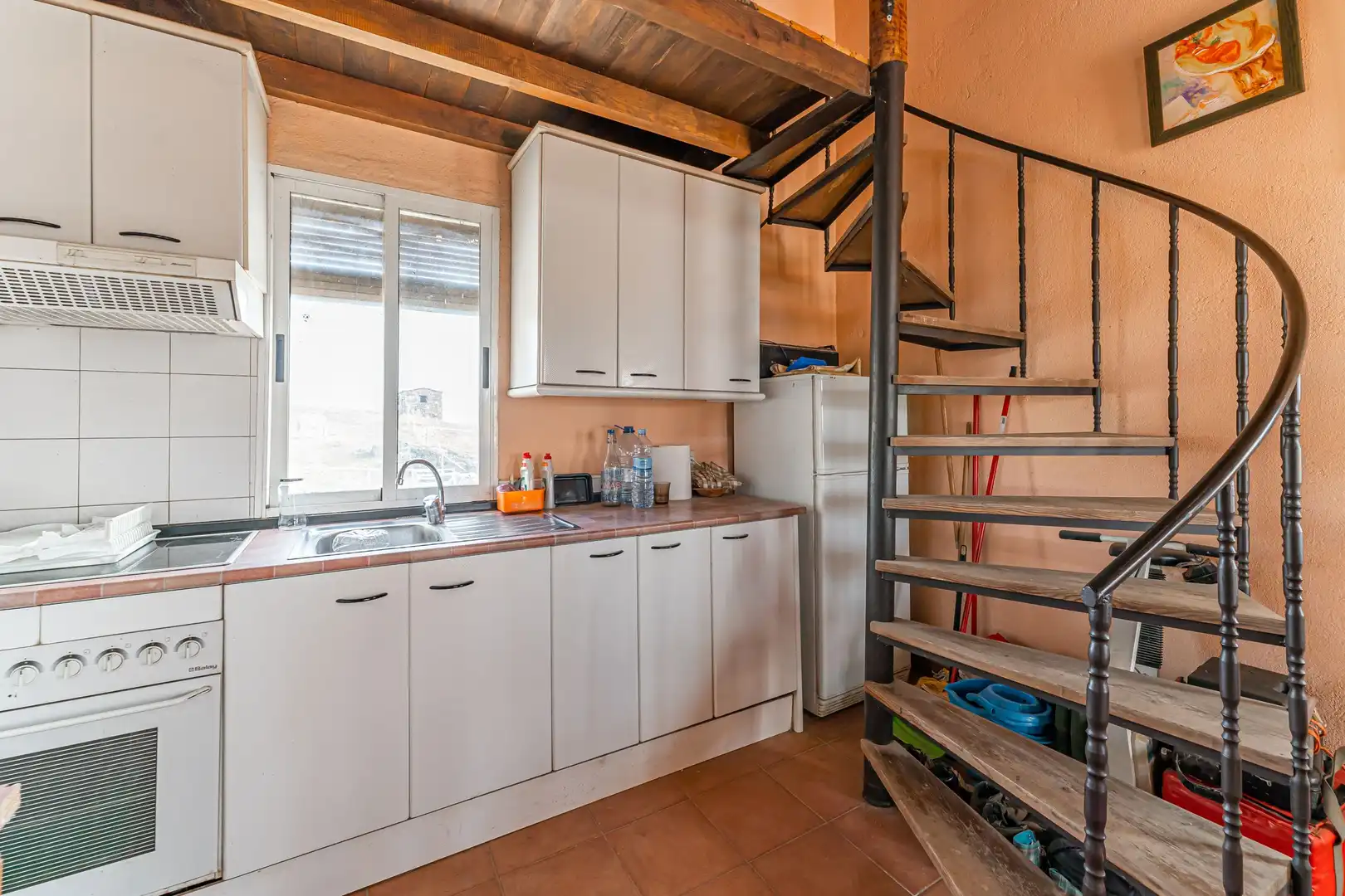 Küche von Country house zum Verkauf in Toledo mit Privatgarten, Terrasse und Abstellraum