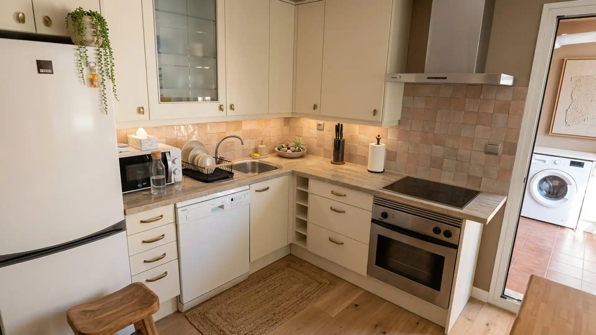 Cuina de Apartament en venda en Villaviciosa de Odón amb Aire condicionat, Calefacció i Jardí privat