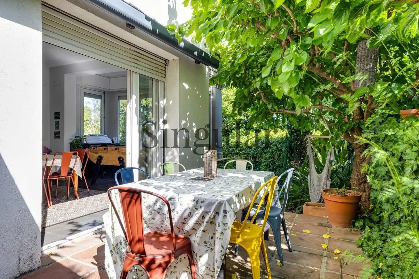 Terrassa de Casa o xalet en venda en Sant Cugat del Vallès amb Calefacció, Jardí privat i Traster
