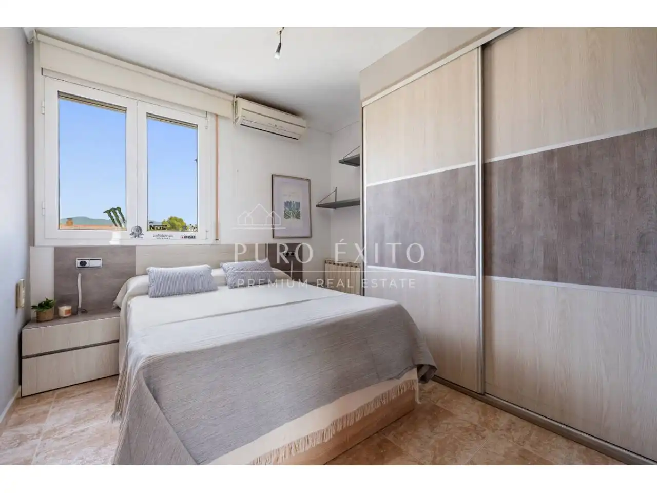 Habitación de Casa o chalet en venta en El Pla de Santa Maria con Aire acondicionado, Jardín privado y Terraza