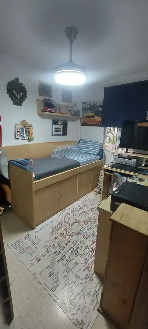 Bedroom of Flat for sale in La Rinconada  with Air Conditioner