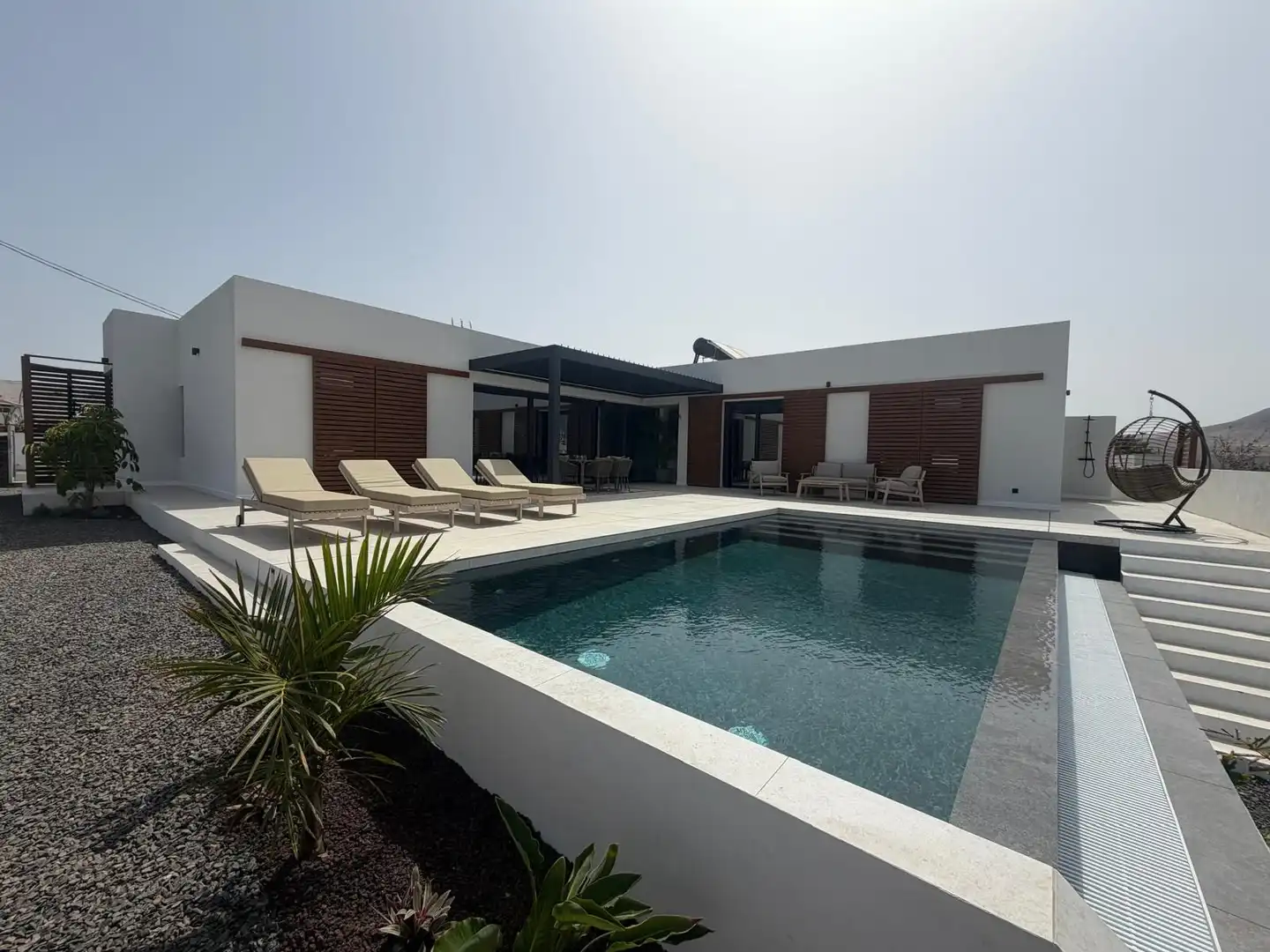 Piscina de Casa o chalet en venta en La Oliva con Trastero