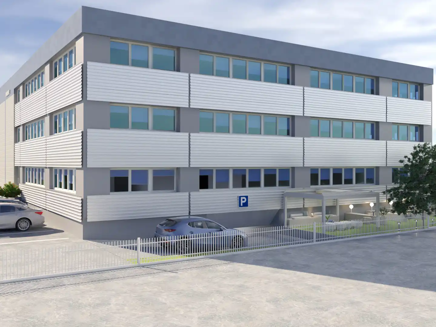 Außenansicht von Büro zur Miete in El Prat de Llobregat mit Klimaanlage und Heizung