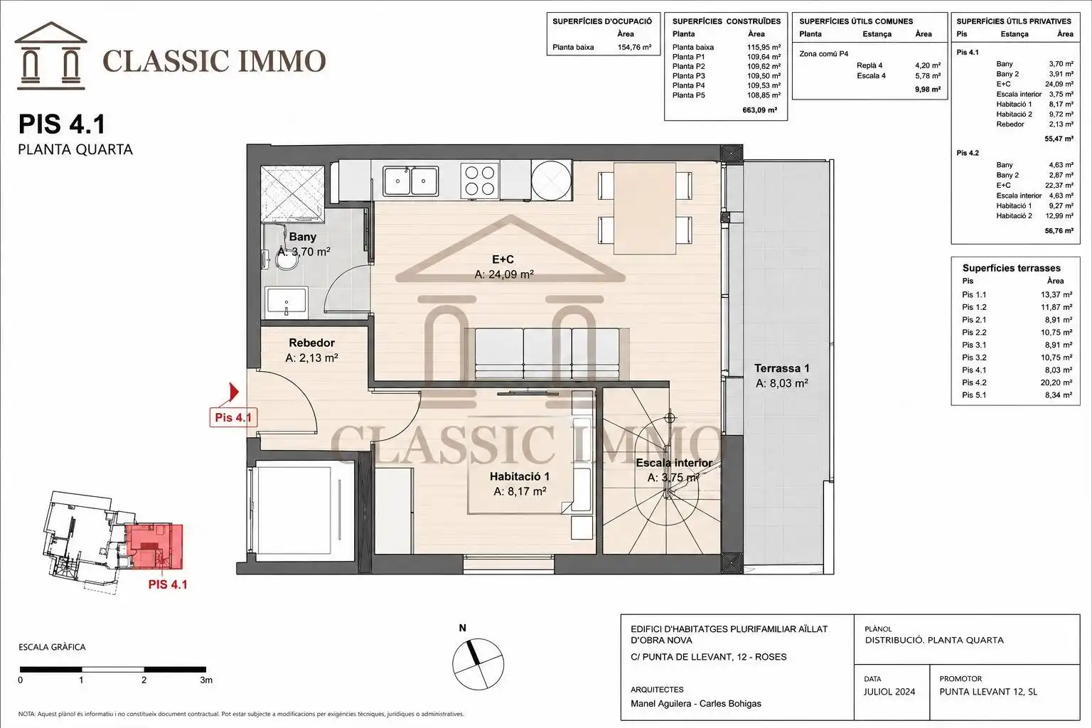 Duplex con ascensore in vendita a Carrer DE LA PUNTA DE LLEVANT, imagen 17
