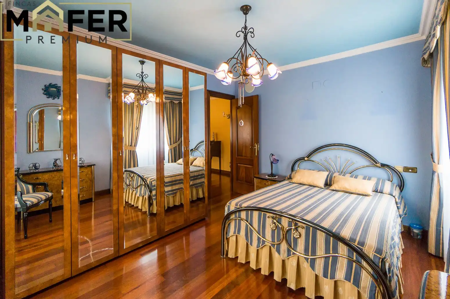 Schlafzimmer von Haus oder Chalet zum Verkauf in Ampuero mit Heizung, Privatgarten und Parkett