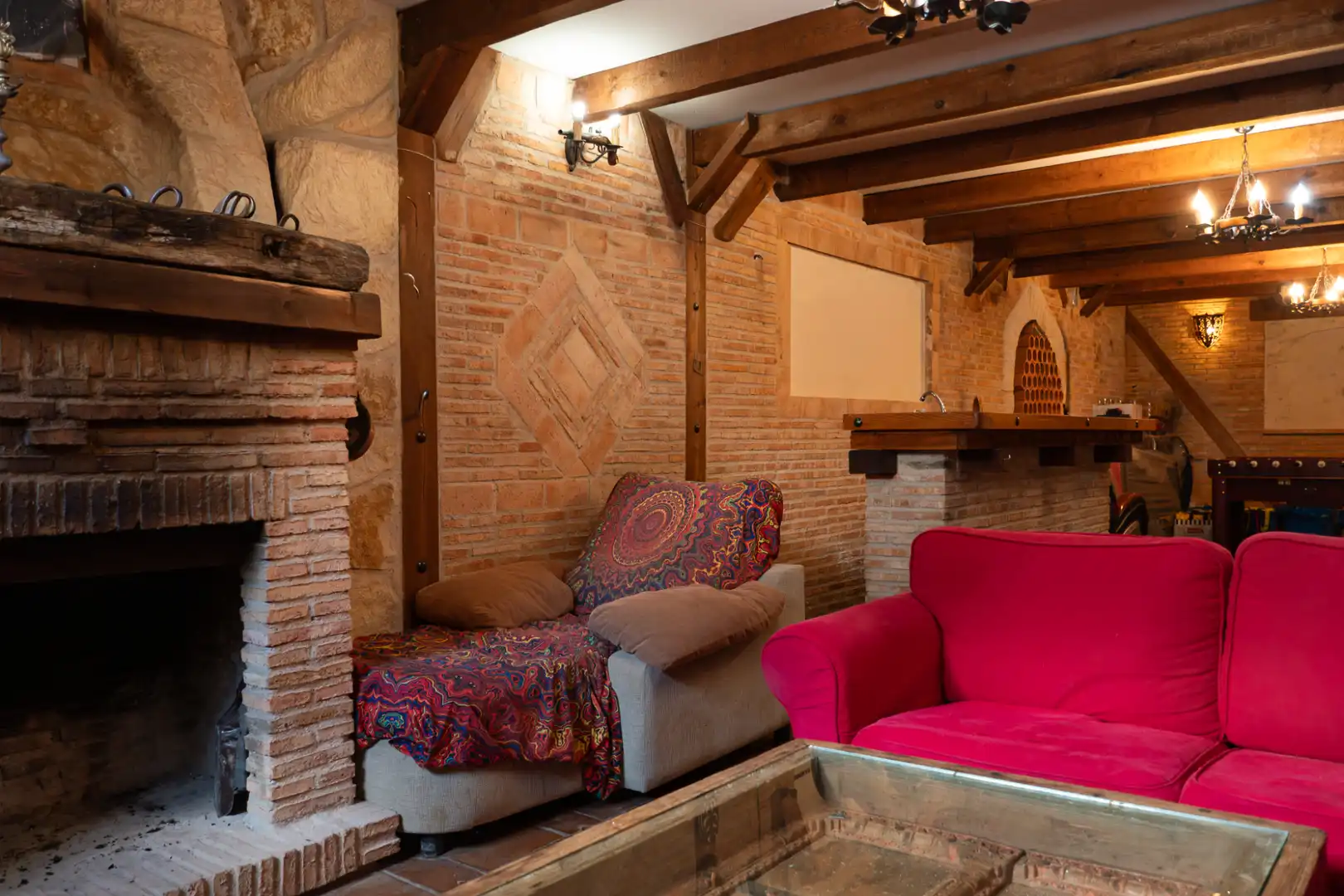 Sala de estar de Casa o chalet en venta en Villalbilla con Aire acondicionado, Calefacción y Jardín privado