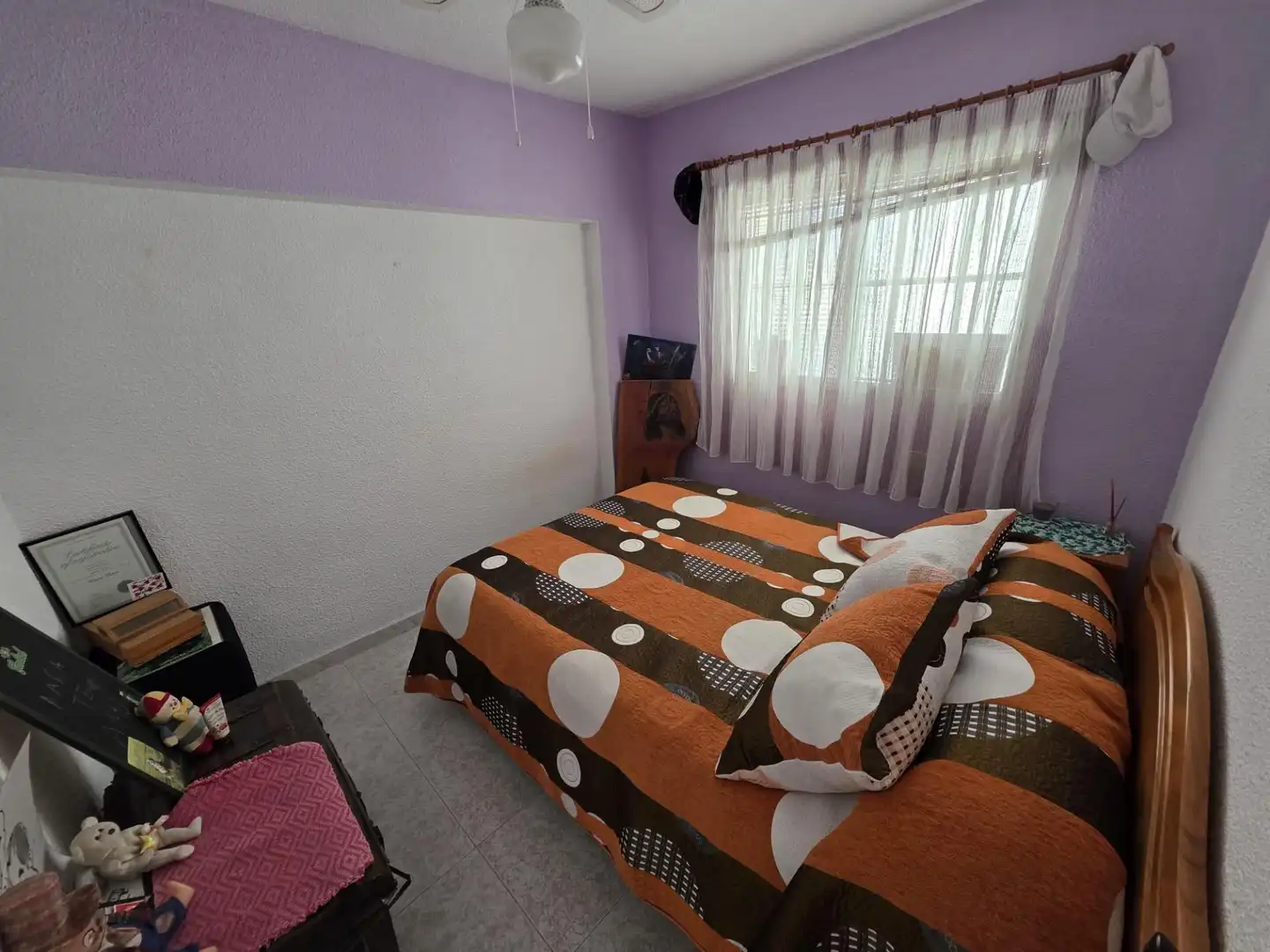 Bedroom of Flat for sale in Benidorm  with Private garden, Furnished and Community pool