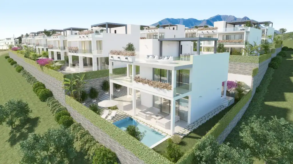 Chalet con piscina en venta en Estepona Pueblo, imagen 3