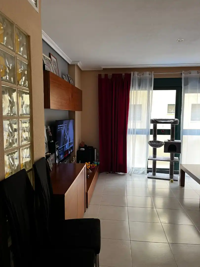 Sala d'estar de Pis en venda en Sant Joan d'Alacant amb Aire condicionat, Traster i Piscina comunitària