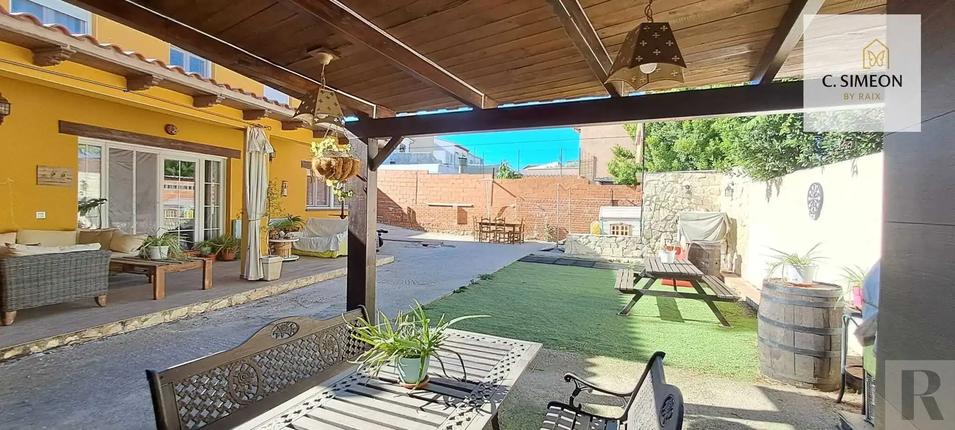 Terrassa de Casa adosada en venda en Villarejo de Salvanés amb Aire condicionat, Calefacció i Terrassa