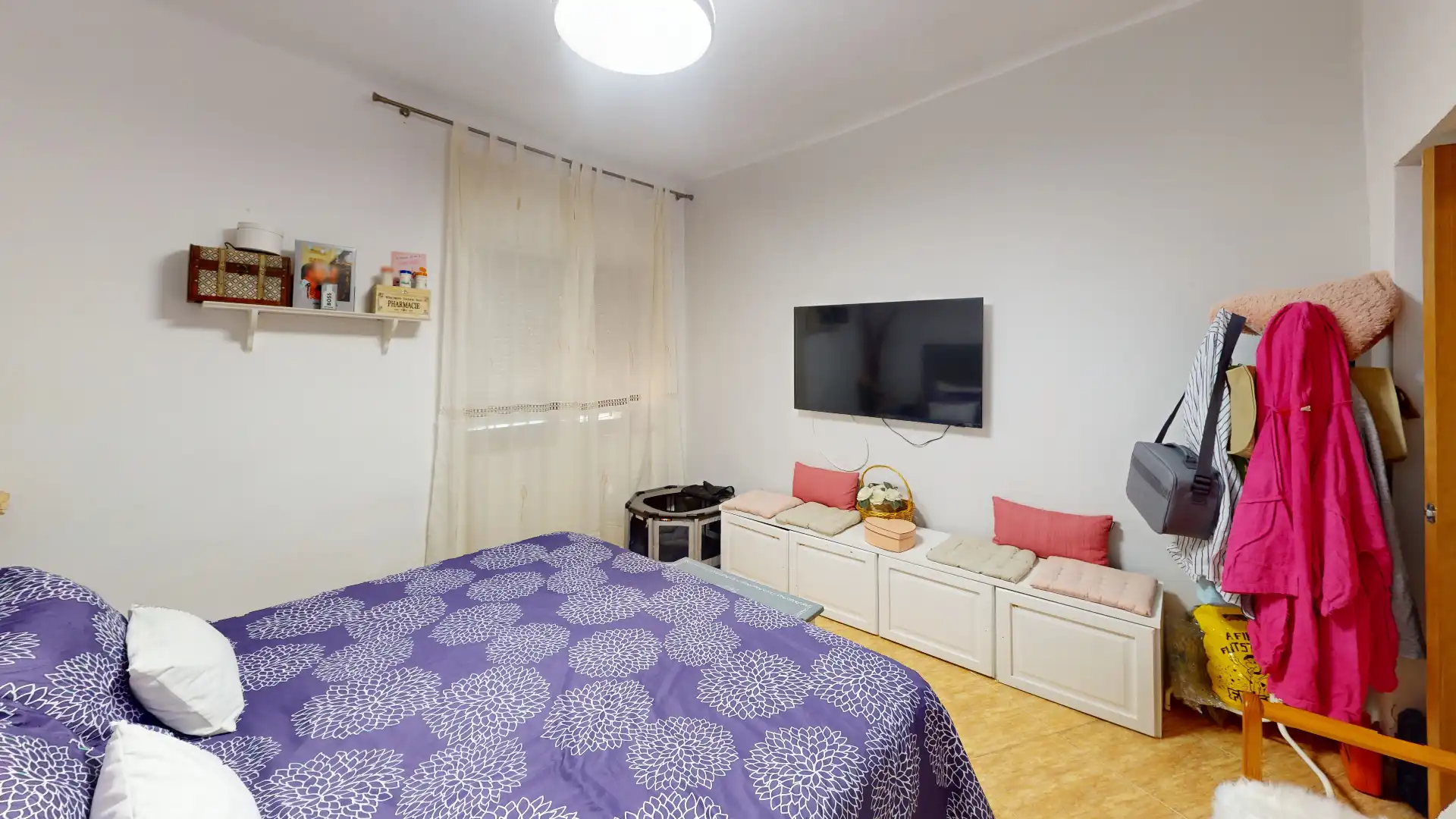 Habitación de Casa adosada en venta en Alpera con Amueblado