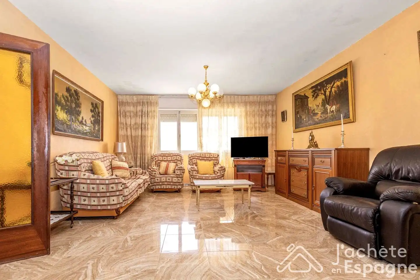 Sala de estar de Casa o chalet en venta en Mutxamel con Jardín privado y Terraza