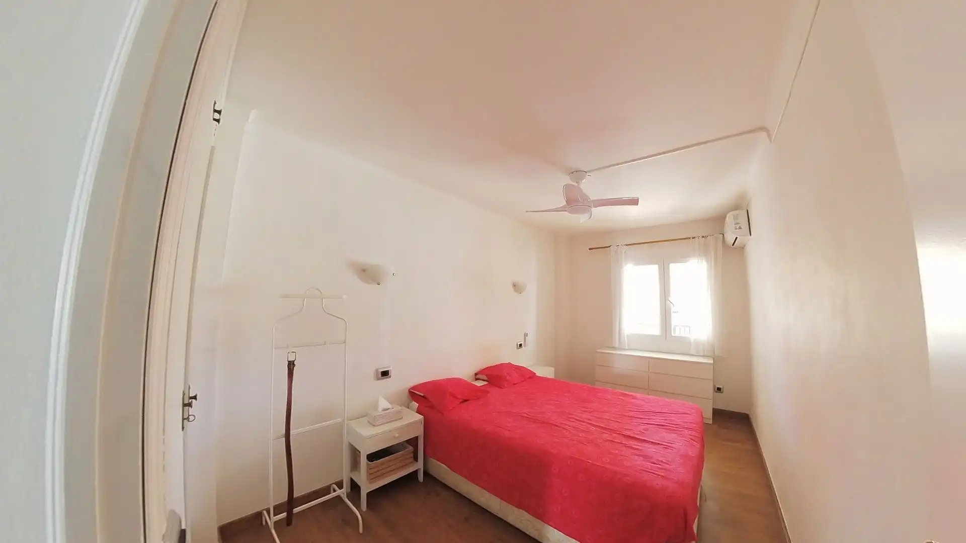 Schlafzimmer von Wohnung zur Miete in Ses Salines mit Klimaanlage und Terrasse