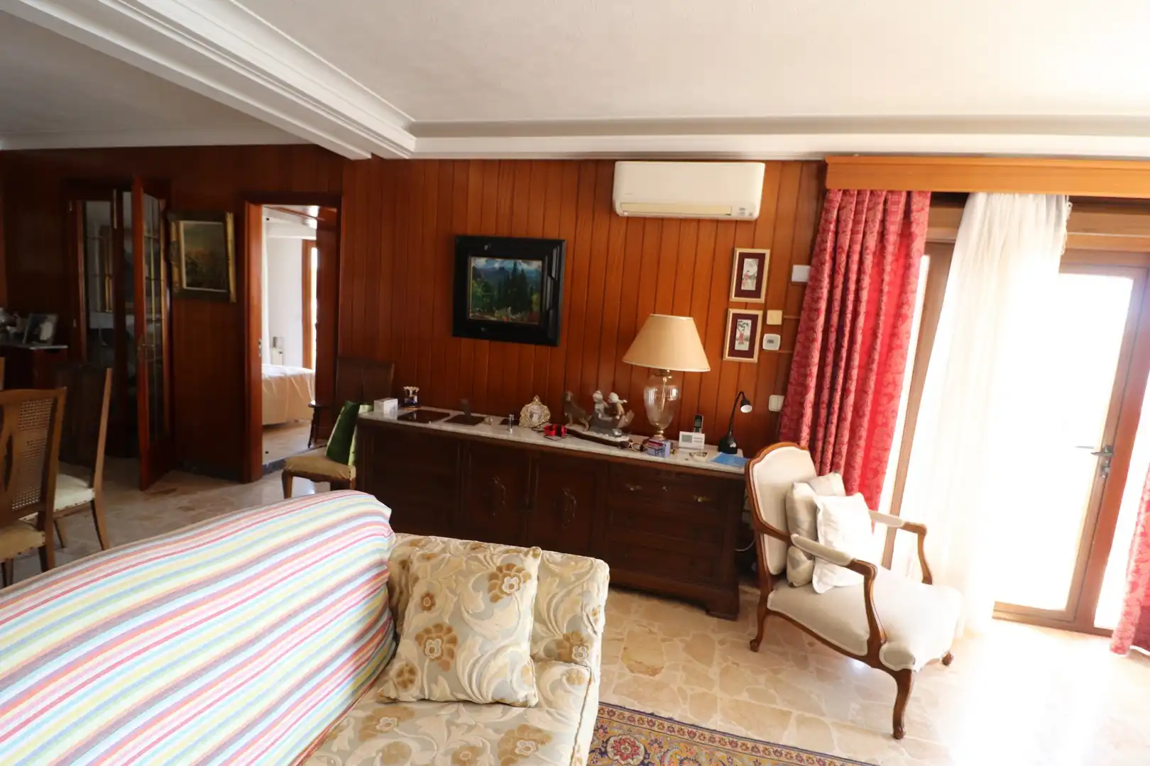 Sala d'estar de Àtic en venda en  Palma de Mallorca amb Aire condicionat, Terrassa i Traster