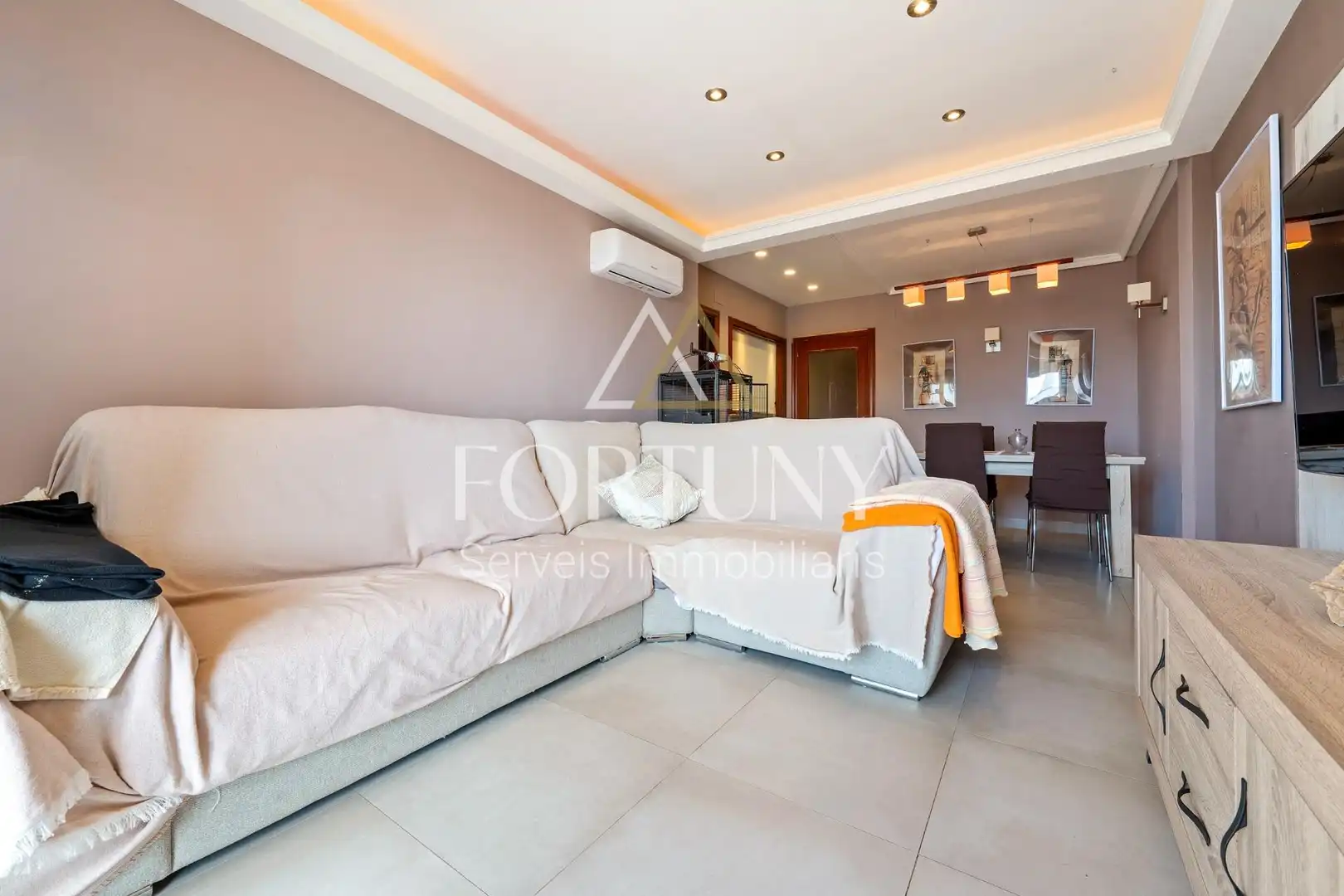 Sala de estar de Piso en venta en Reus con Aire acondicionado, Calefacción y Balcón