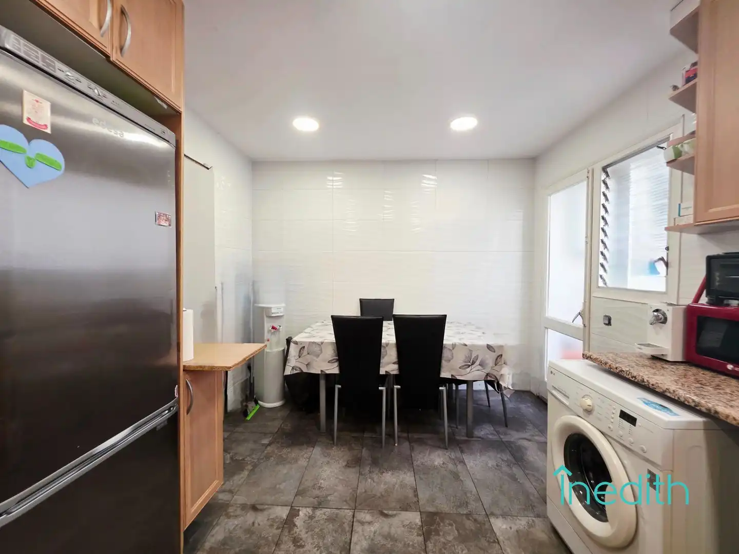 Kitchen of Flat for sale in El Prat de Llobregat  with Air Conditioner, Heating and Terrace