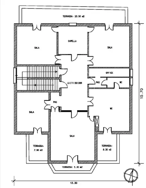 Büro zur Miete in Barcelona mit Heizung