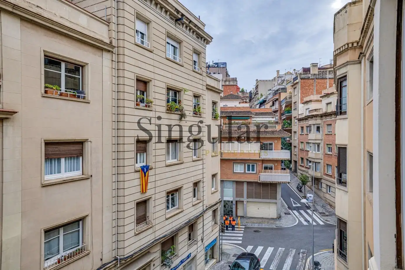 Vista exterior de Pis en venda en Sarrià - Sant Gervasi