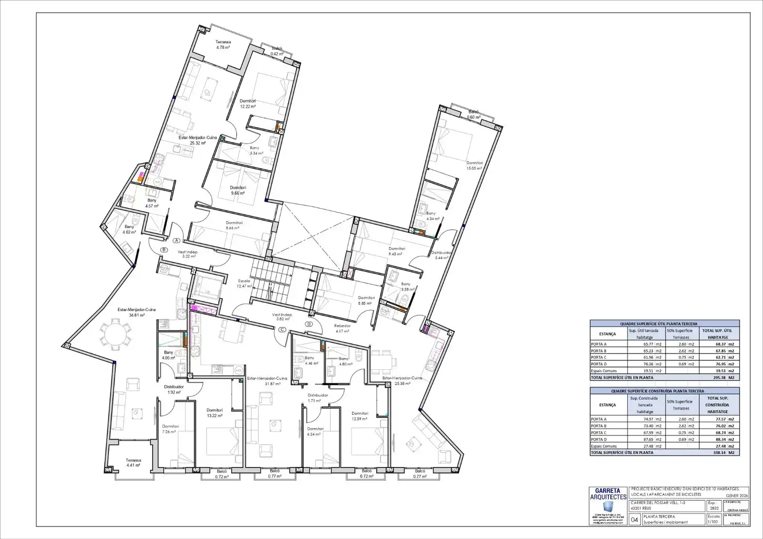 Wohnung mit Aufzug zum Verkauf in Carrer del Fossar Vell, imagen 14
