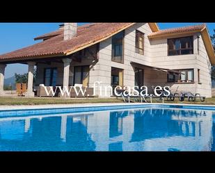 Vista exterior de Casa o xalet de lloguer amb opció a compra en Gondomar amb Calefacció, Jardí privat i Parquet