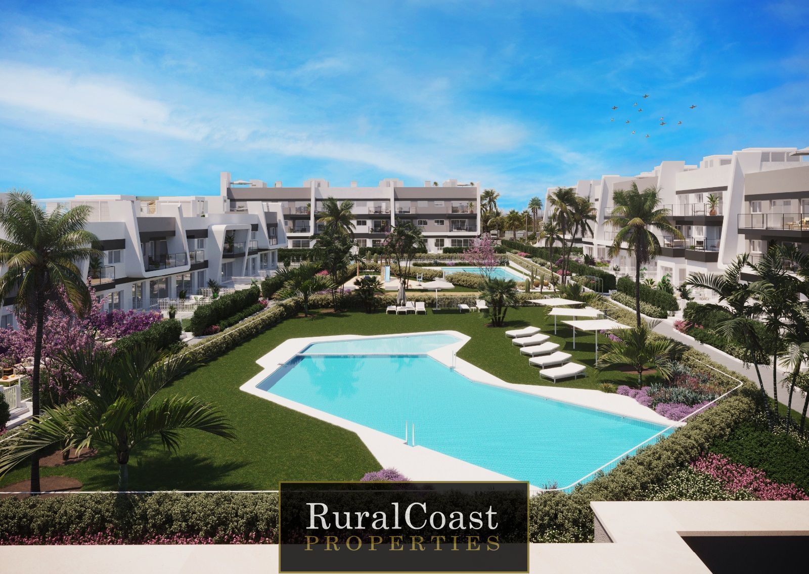Exterior view of Flat for sale in Santa Pola  with Air Conditioner, Heating and Terrace