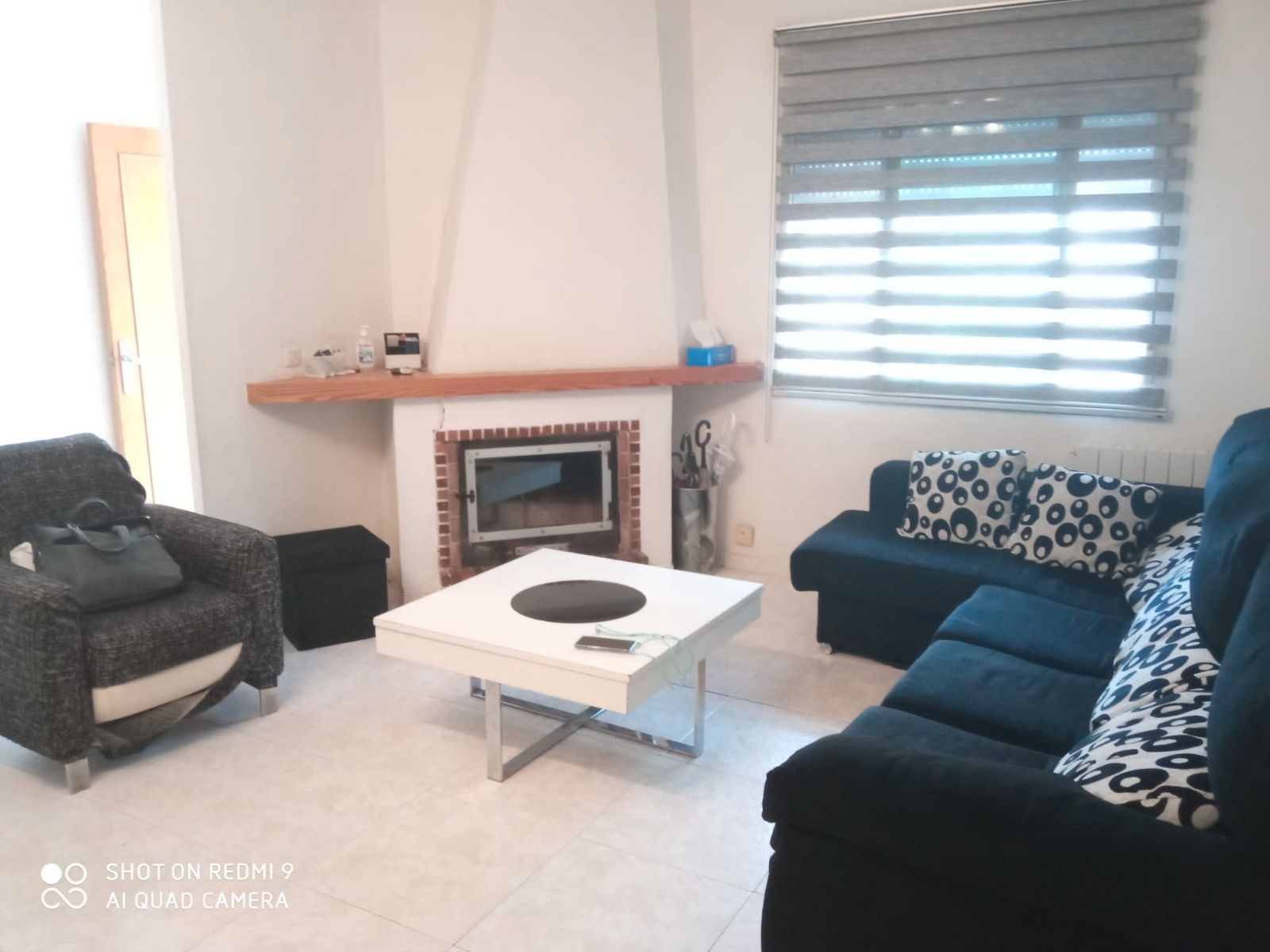 Sala d'estar de Casa adosada en venda en Llocnou de Sant Jeroni amb Aire condicionat, Calefacció i Terrassa