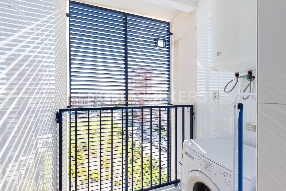 Balcony of Flat for rent in La Pobla de Farnals  with Air Conditioner, Heating and Private garden